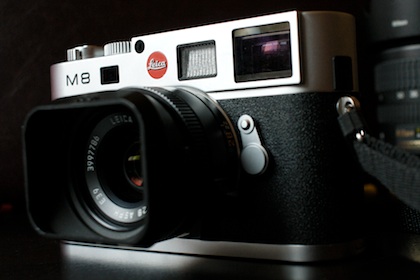 Die Testkamera: Eine Leica M8