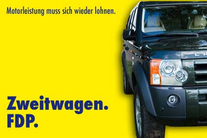 Zweitwagen. FDP.