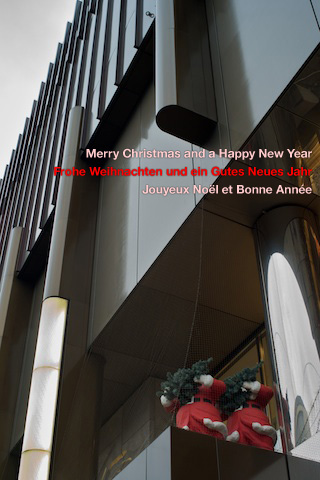 Merry Christmas – Frohe Weihnachten – Joyeux Noel